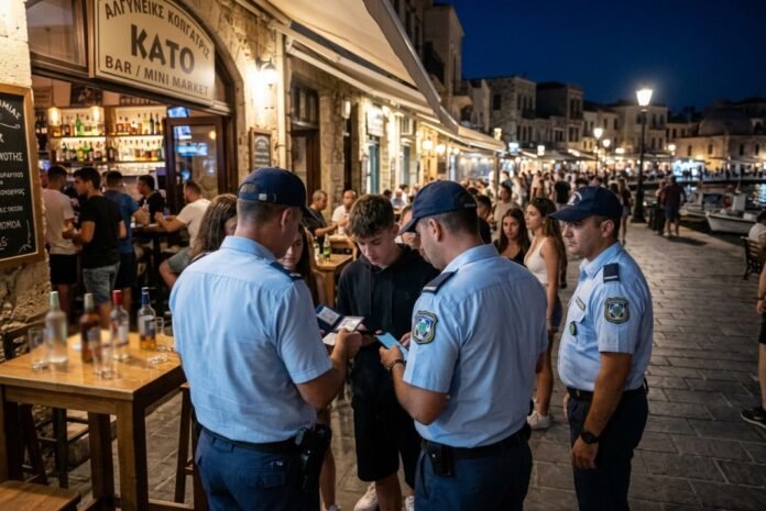 Χανιά: Εντατικοί έλεγχοι για αλκοόλ σε ανηλίκους