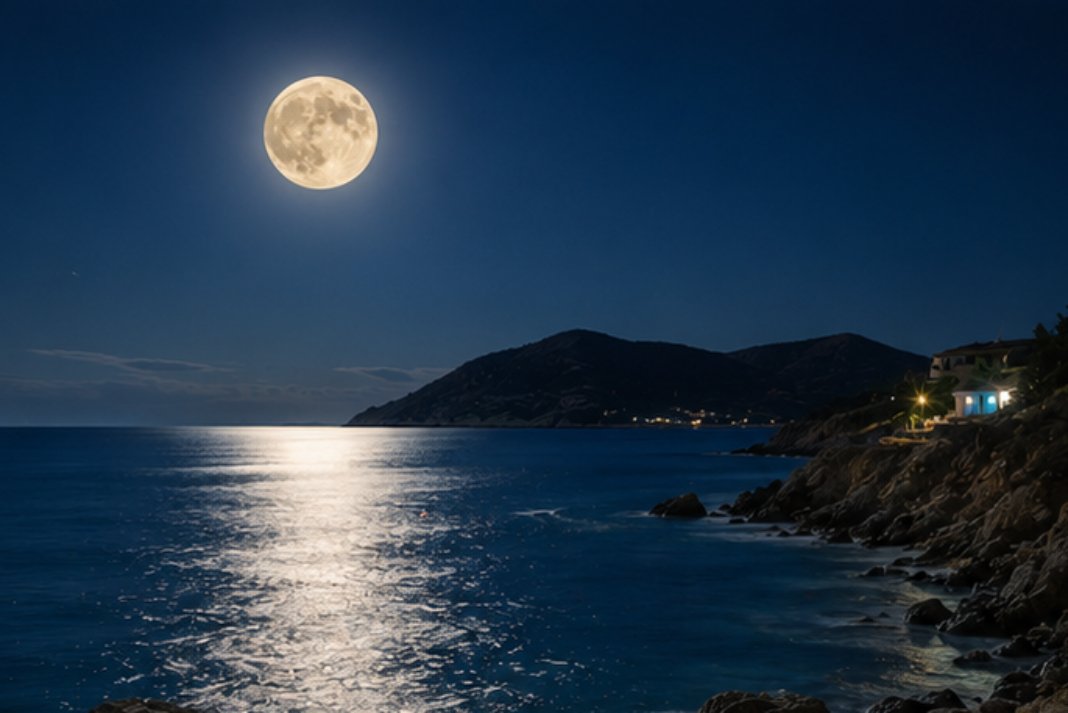 Το φεγγάρι μετακινεί τη θάλασσα και στην Ελλάδα
