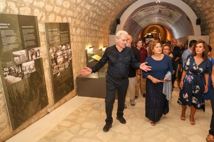 Μήνυμα κατά του ολοκληρωτισμού από τον Δήμαρχο Ηρακλείου στα εγκαίνια του χώρου «Μνήμης Αντίστασης και Εκτοπισμού»