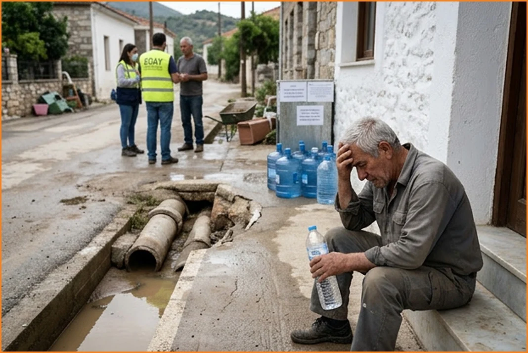 Έρευνα για 70 περιστατικά γαστρεντερίτιδας μετά τις πλημμύρες σε Χανιά και Ρέθυμνο