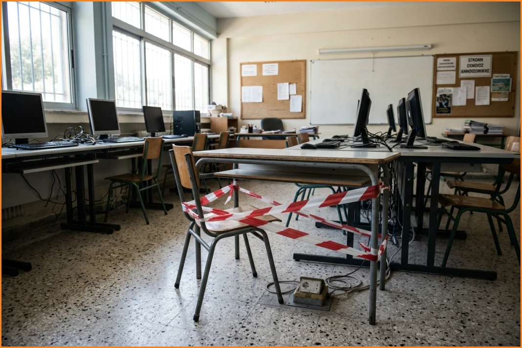 Ηλεκτροπληξία υπέστη 17χρονος σε αίθουσα του Λυκείου Γαζίου
