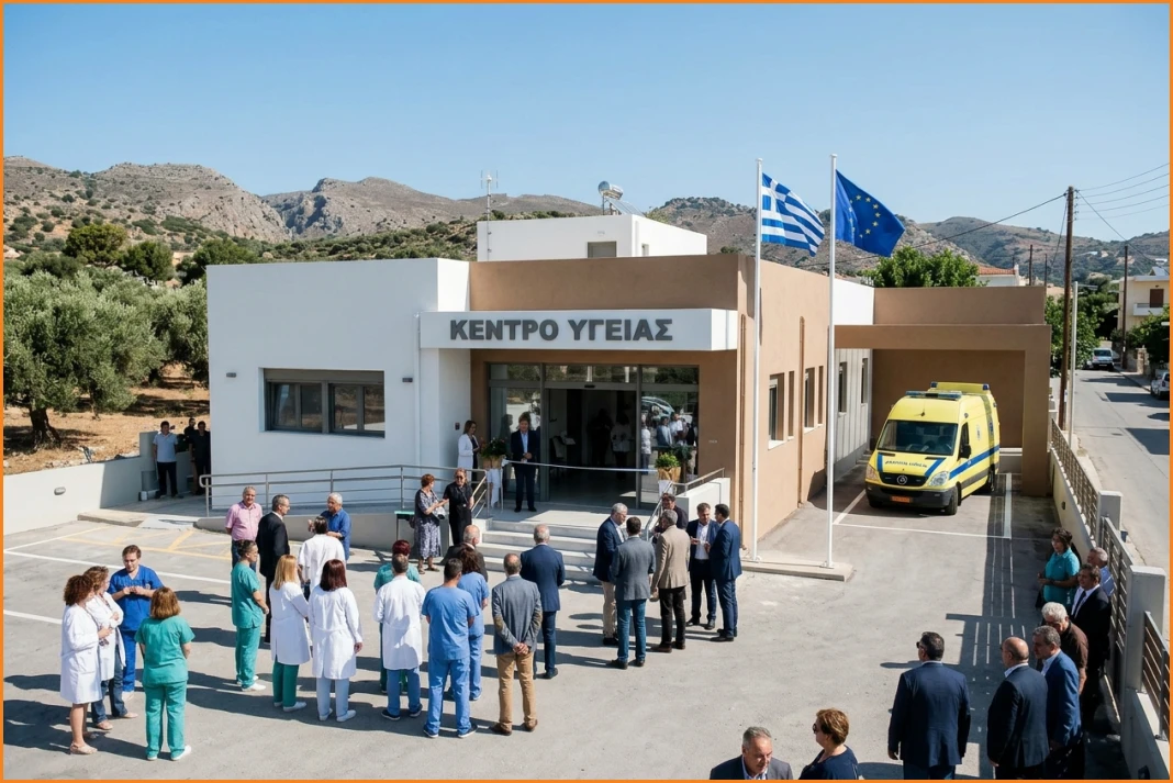 Παραδόθηκε ανακαινισμένο το Κέντρο Υγείας Κισσάμου