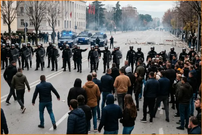 Αλβανία: Πρόστιμα για παραμονή σε συγκεντρώσεις όπου ξεσπά βία