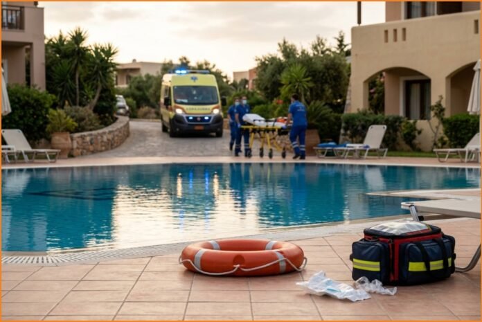 Διασωληνώθηκε 46χρονος μετά τον εντοπισμό του σε πισίνα ξενοδοχείου στα Χανιά