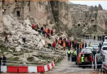 Τρεις νεκροί από κατολίσθηση στην Καππαδοκία – Συνεχίζονται οι έρευνες