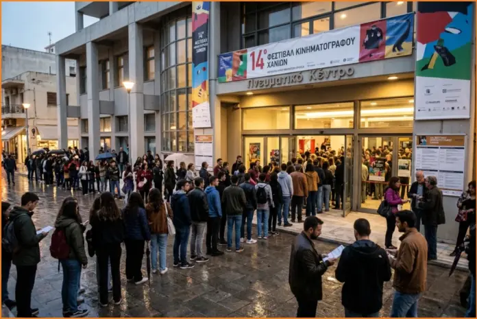 Πλούσιο πρόγραμμα και μεγάλη προσέλευση στο 14ο Φεστιβάλ Κινηματογράφου Χανίων