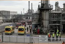 Νέα έκρηξη στις εγκαταστάσεις της Motor Oil: Δύο τραυματίες