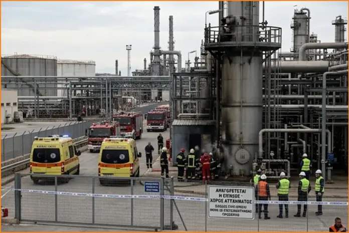 Νέα έκρηξη στις εγκαταστάσεις της Motor Oil: Δύο τραυματίες