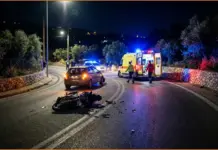 Τραυματίστηκε οδηγός μηχανής σε σύγκρουση με αυτοκίνητο στα Κουνουπιδιανά