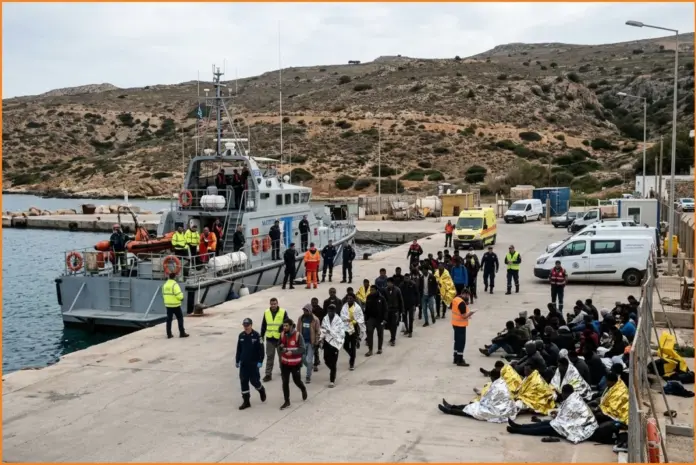 Διασώθηκαν 47 άνθρωποι σε θαλάσσια περιοχή νότια της Γαύδου