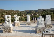 Πέντε μαρμάρινα έργα ολοκληρώνουν το διεθνές συμπόσιο στο Βενεράτο