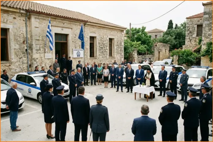 Στις Αρχάνες τα εγκαίνια της νέας υπηρεσίας κατά του οργανωμένου εγκλήματος
