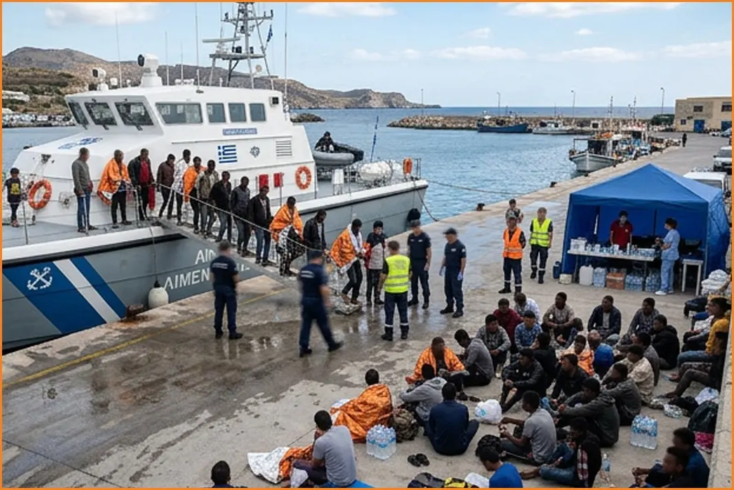 Τέσσερις επιχειρήσεις διάσωσης νότια της Κρήτης: 241 άνθρωποι περισυνελέγησαν