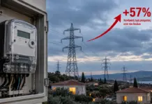 Ακριβότερη ενέργεια ενόψει χειμώνα – Άνοδος 57% στη χονδρική τιμή του ρεύματος από τον Ιούλιο