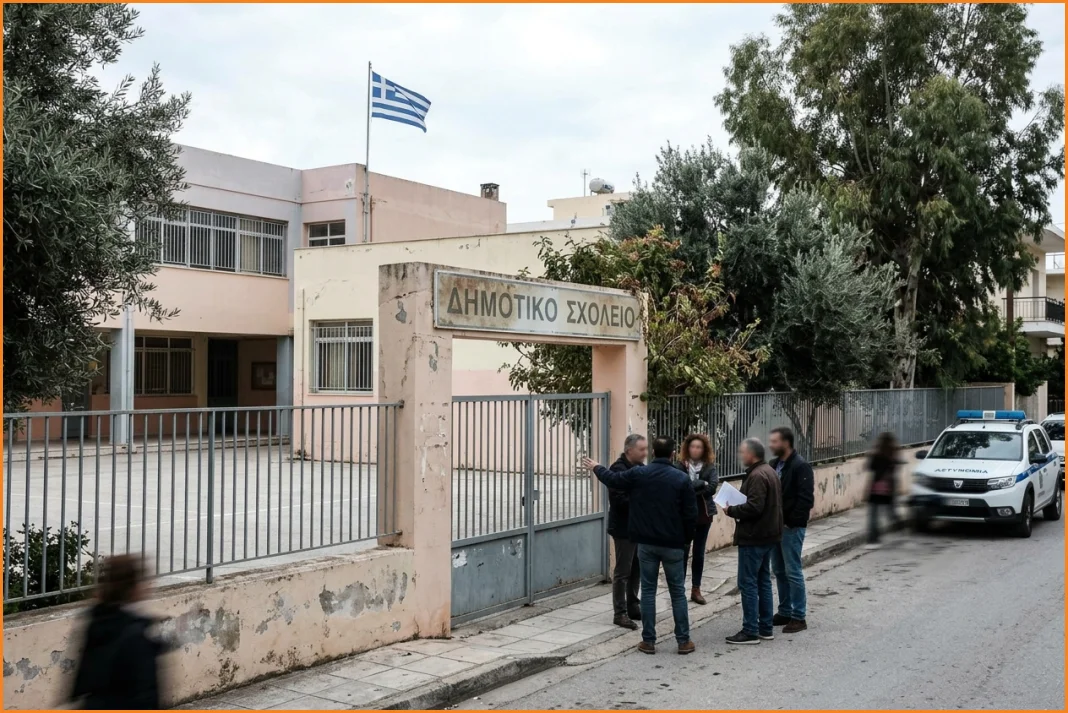 Έρευνα μετά από καταγγελία για απειλή με μαχαίρι σε σχολείο του Ρεθύμνου