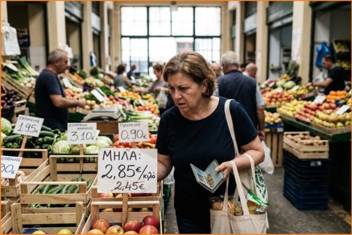 Eurostat: Στο 5,1% ο πληθωρισμός στην Ελλάδα τον Σεπτέμβριο