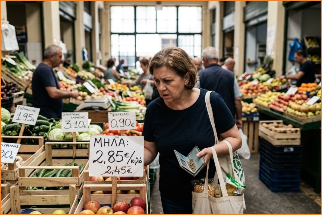 Eurostat: Στο 5,1% ο πληθωρισμός στην Ελλάδα τον Σεπτέμβριο