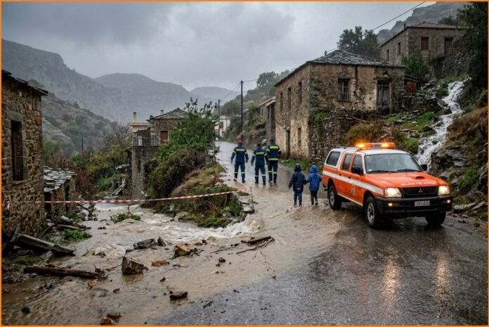 Κακοκαιρία στην Κρήτη.