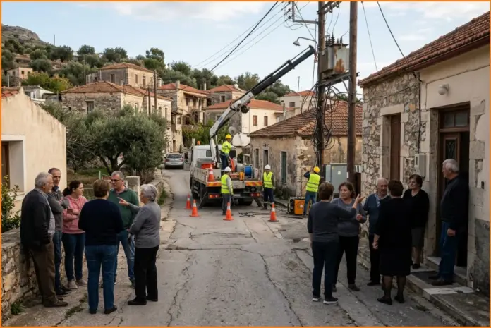 Κάτω Γεράνι: Διαμαρτυρίες για συχνές διακοπές ρεύματος