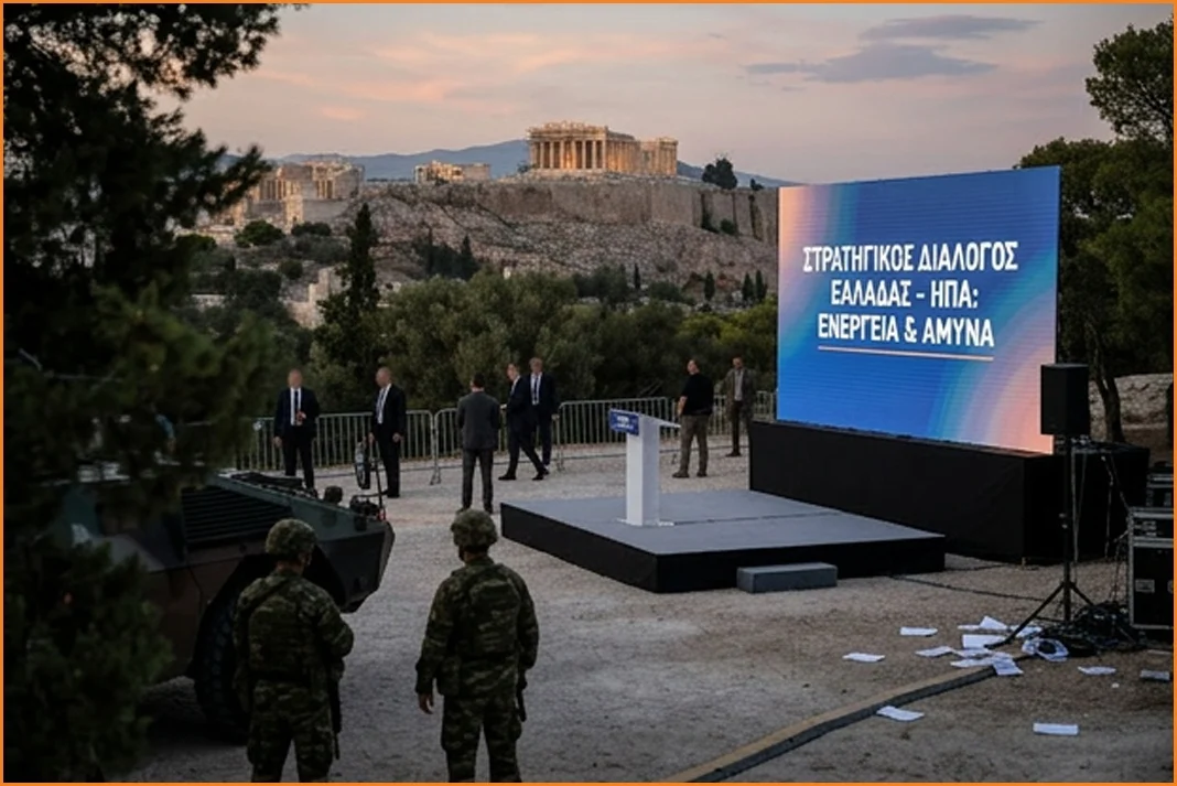 Ρούμπιο στην Αθήνα: ενεργειακή στήριξη, άμυνα και πολιτικές αντιδράσεις