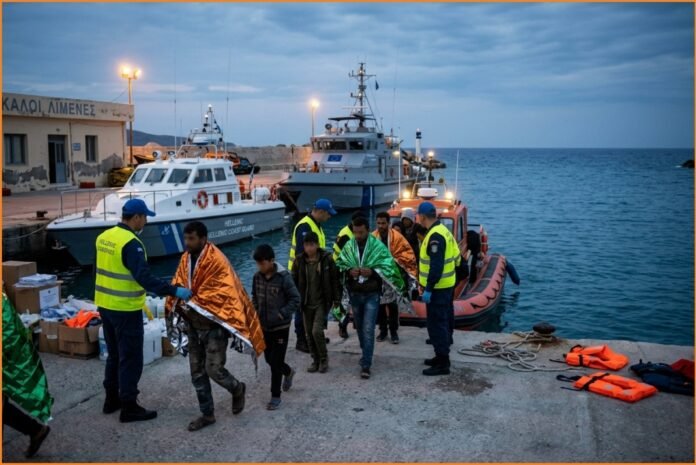 Διάσωση περίπου 45 ανθρώπων από λέμβο νότια της Κρήτης