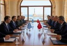 Στα Χανιά ο νέος γύρος συνομιλιών Ελλάδας–Τουρκίας για τα Μέτρα Οικοδόμησης Εμπιστοσύνης
