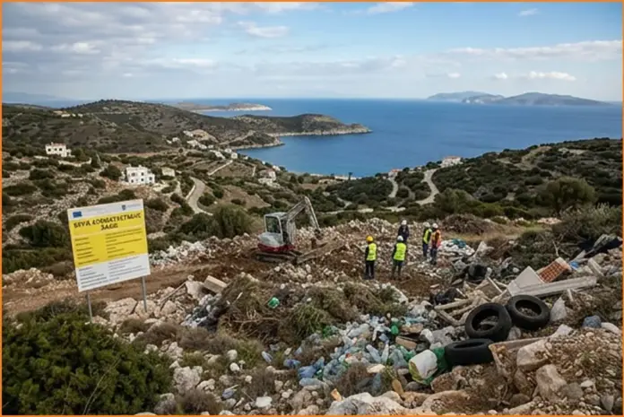 Χρηματοδότηση 6,4 εκατ. ευρώ για αποκατάσταση έξι ΧΑΔΑ σε νησιά