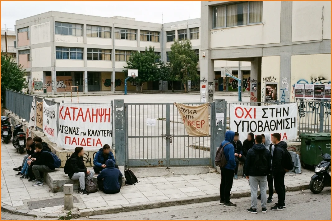 Υπό κατάληψη έξι σχολεία στα Χανιά