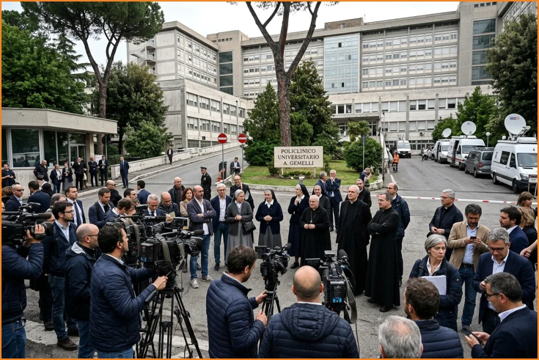 Παρολίν για τον Πάπα Λέοντα: Ανησυχώ, αλλά εμπιστεύομαι τα ιατρικά ανακοινωθέντα