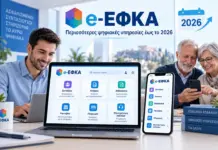 e-ΕΦΚΑ: Περισσότερες ψηφιακές υπηρεσίες έως το 2026 – Τι αλλάζει για ασφαλισμένους και συνταξιούχους