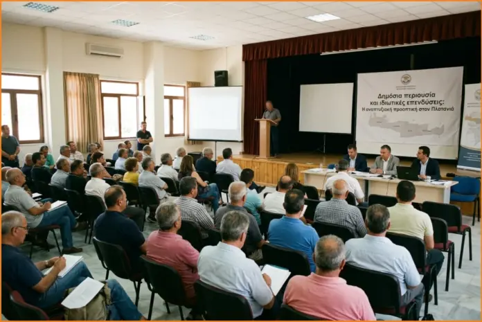 Στο επίκεντρο οι δημόσιες εκτάσεις και οι επενδύσεις στον Δήμο Πλατανιά
