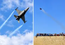 Ηράκλειο: F-16 Viper και «Δαίδαλος» στον Καράβολα στις 7 Νοεμβρίου