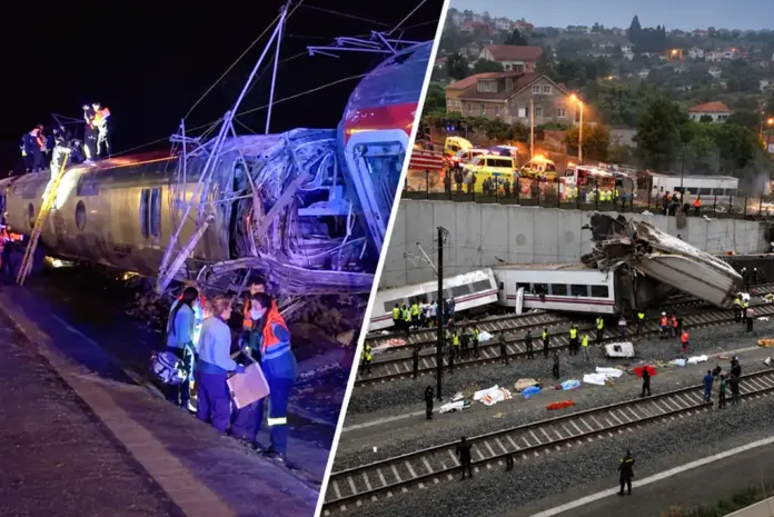 Ισπανία: Τουλάχιστον 68 νεκροί από τη σύγκρουση δύο τρένων υψηλής ταχύτητας – Συνεχίζονται οι έρευνες στα συντρίμμια