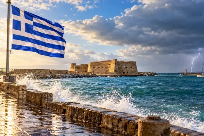 Καιρός 28ης Οκτωβρίου στην Κρήτη: Βροχές και καταιγίδες – Έως 20 βαθμούς η θερμοκρασία