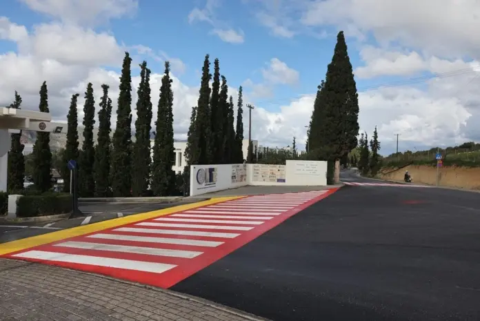 Νέα υπερυψωμένη διάβαση στην οδό Ν. Πλαστήρα στο ΙΤΕ για την ενίσχυση της οδικής ασφάλειας