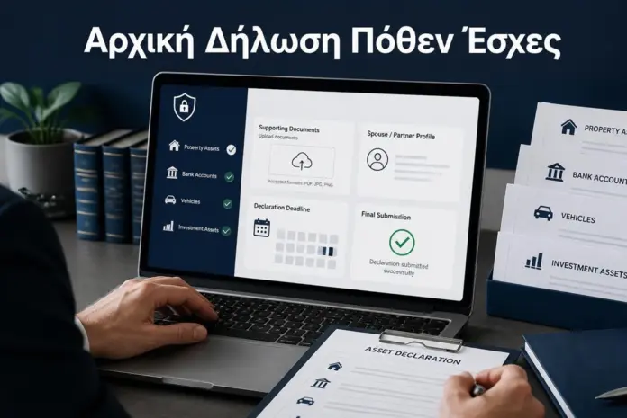 Πόθεν Έσχες 2026: Πότε λήγει η προθεσμία και ποιοι πρέπει να υποβάλουν δήλωση