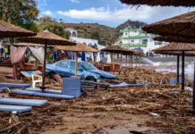 Υποχωρεί η κακοκαιρία μετά τις μεγάλες καταστροφές – Ένας νεκρός στη Ρόδο, νέες βροχές από την Παρασκευή